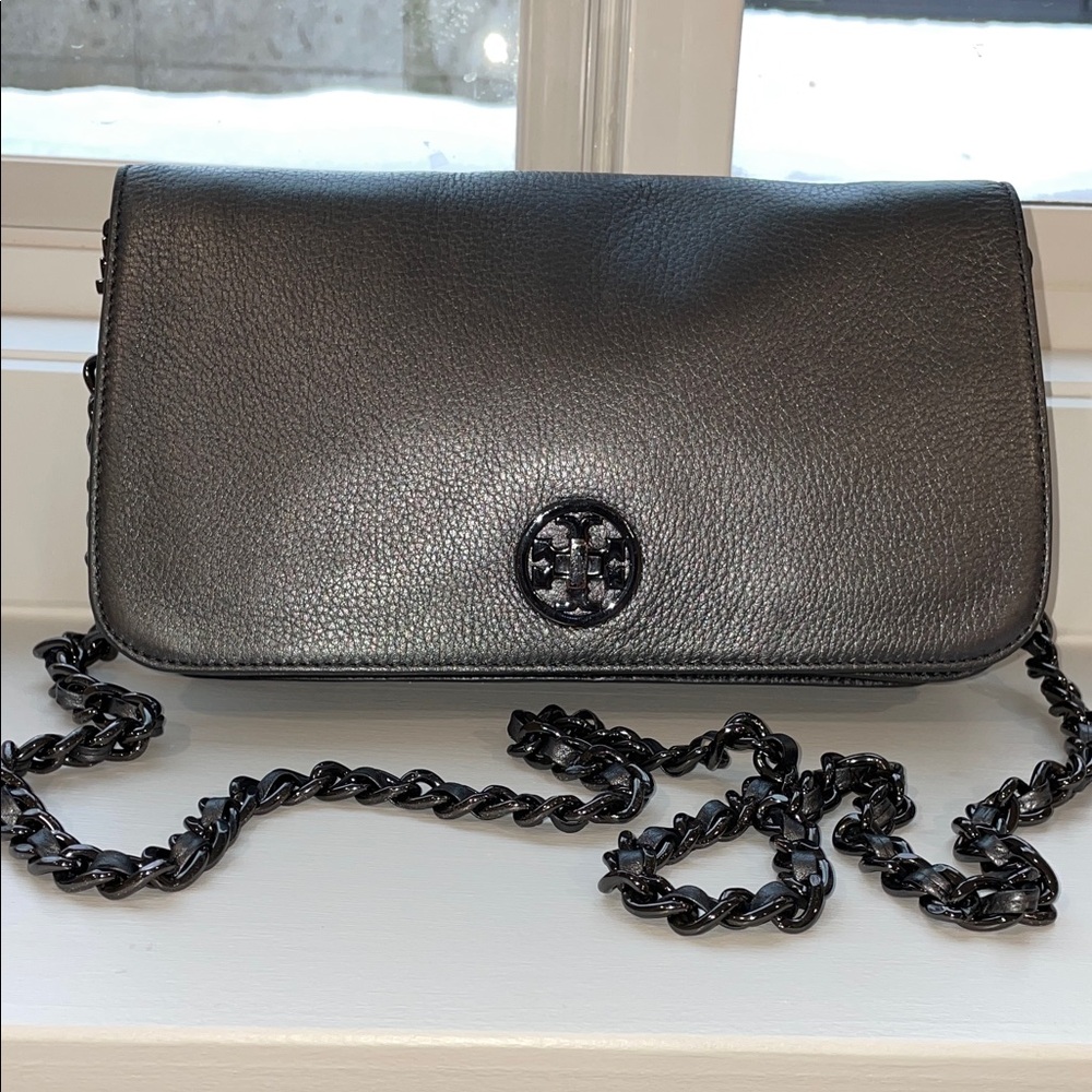 Tory Burch Adalyn Leather Crossbody clutch bag